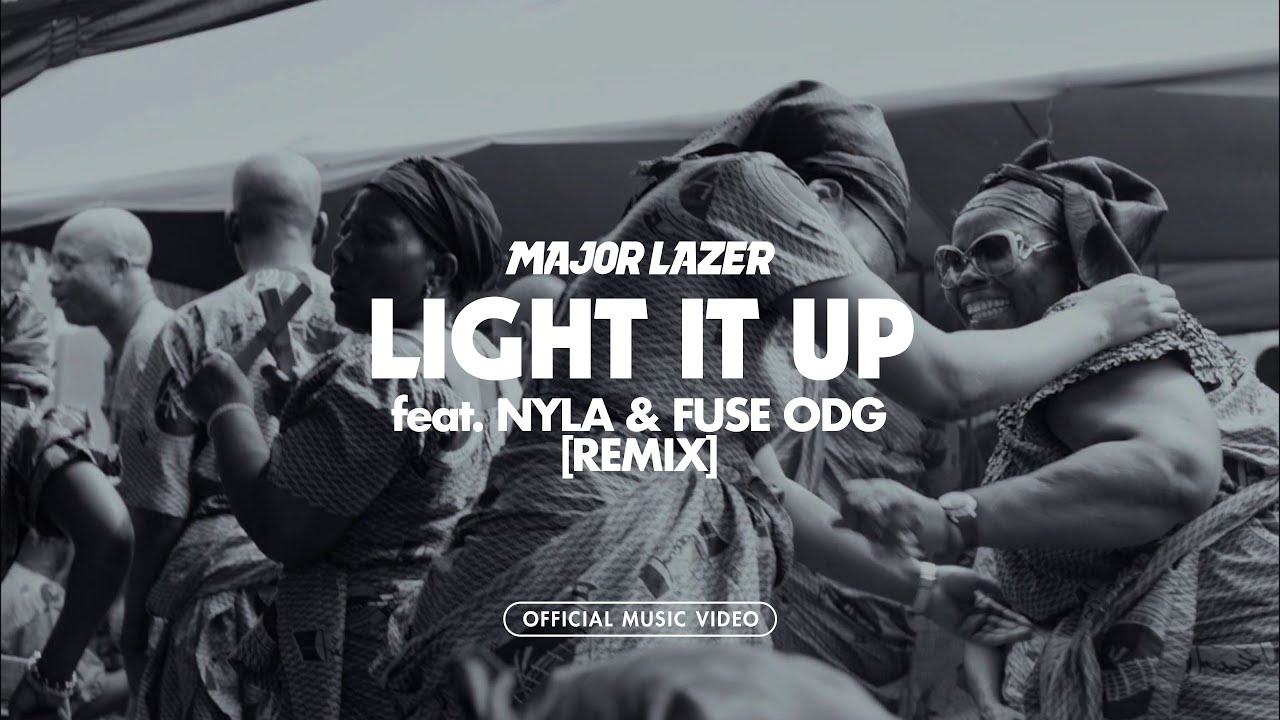 Major Lazer Light It Up Feat Nyla Fuse Odg Remix Official