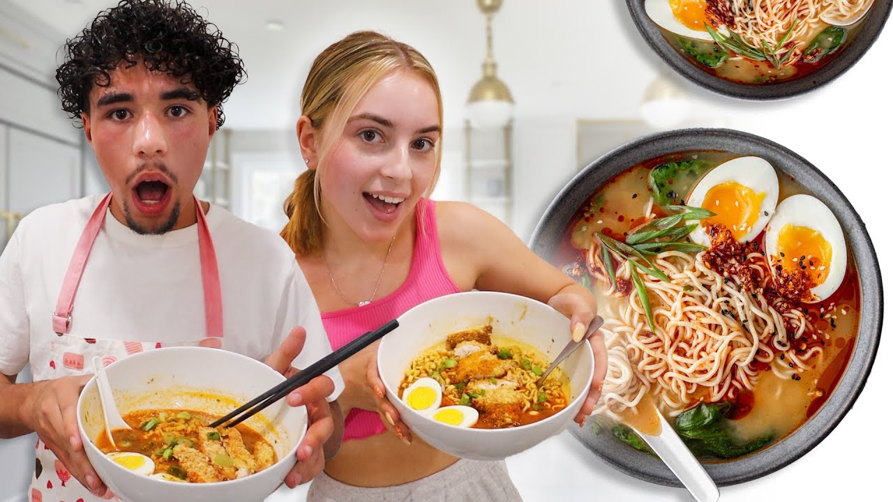 Trying Viral Ramen Tik Tok Recipies - YouTube