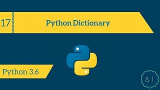17.Python Dictionary | Python 3.6 | AITechEX