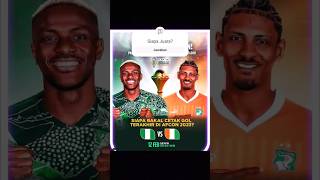 Nigeria Vs Pantai Gading, Siapa Juara Piala Afrika? #jadwalbola #afcon2023 #nigeria #ivorycoast