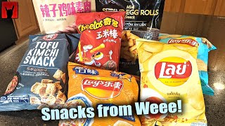 Trying Various Snacks From Weee!!