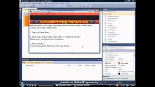 Visual Basic Tutorial - Close Button