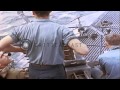 US submarine picks up Japanese survivors from boat disabled by its gunfire in Wor...HD Stock Footage