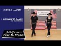 I JUST WANT TO DANCE  - Line Dance Demo & Walk Through