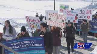 Local students rally for nicotine and vaping prevention