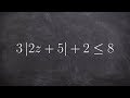 Learn how to solve absolute value inequalites by creating compound inequalities