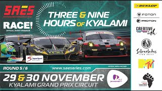 Round 6 SAES National Championship (9 Hour)  - Kyalami Grand Prix Circuit