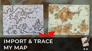 Import & Trace My Map | Inkarnate Stream