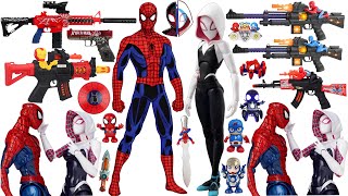 Marvel Popular Toy Series Open Box | Spider Man Action Doll | Marvel Electric Spider Man Toy Gun