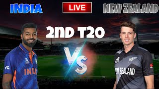 India vs New Zealand 2nd T20 Match - Cricket 22 Live