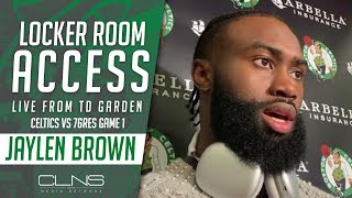 Jaylen Brown: Celtics Teammates Did Not Run With Me Late