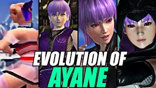 Evolution of Ayane from Dead Or Alive (1998-2019)