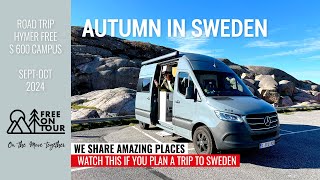 2024 Autumn in Sweden with our campervan