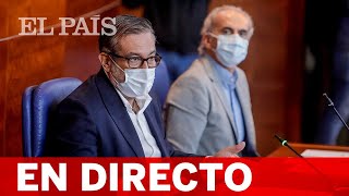 DIRECTO #CORONAVIRUS | La COMUNIDAD DE MADRID informa sobre las nuevas medidas contra la PANDEMIA