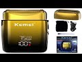 kemei tx10 new electric shaver with led display screen rechargeable hair beard razor bald