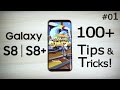 100+ HiddenTIPS & TRICKS, Hacks on GALAXY S8 & S8+ You Don't Know! (4K) Part- 1/4