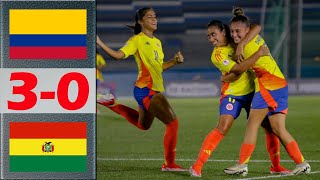 Colombia vs Bolivia Highlights | CONMEBOL Feminino SUB-20 2024 | 4.18.2024