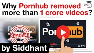 Why Pornhub removed more than 1 crore videos? Dark realities of porn world explained #UPSC #IAS