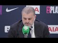 “THERE IS NO TREND IN OUR FIRST-HALF PERFORMANCES!” | Ange Postecoglou Post-Match V Luton Town (H)