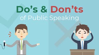 6 Do's and Don'ts of Public Speaking