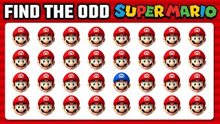 Find The ODD One Out - Super Mario Bros 🍄 Edition | Emoji Quiz | Easy Medium Hard
