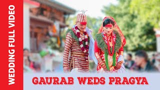 GAURAB WEDS PRAGYA || NEPALI WEDDING CEREMONY || FULL VIDEO || DEC 2021