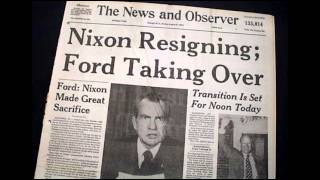 9th August 1974: Richard Nixon resigns as President of the USA