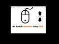 Create On-Scroll Animation with Just 3 Lines of CSS! | Quick & Easy Tutorial