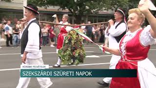 Szekszárdi Szüreti Napok - 4 napon keresztül színes programkavalkáddal készülnek a szervezők