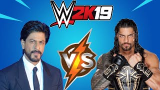 Shah rukh khan VS  Roman Reigns In WWE