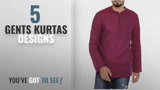 Top 10 Gents Kurtas Designs [2018]: Indus Route by Pantaloons Men's Cotton Short Kurta