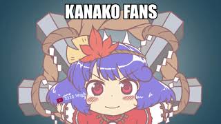 touhou kanako fans be like