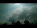 time lapse altocumulus and low level cumulus