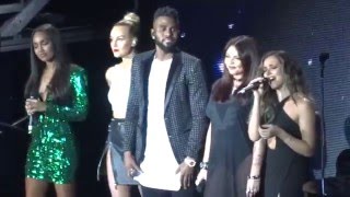 Jason Derulo & Little Mix  - Secret Love song - O2 Arena - 05/02/16