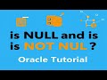 Oracle Tutorial - is NULL and is NOT NULL | Emran Code Box
