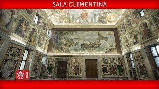 Papa Francisco - Sala Clementina- Audiencia Curia Romana 2018-12-21