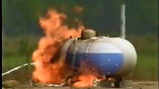 BLEVE Boiling Liquid Expanding Vapor Explosion Demonstration   How it Happens Training Video