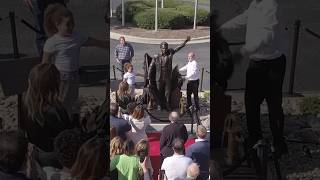 JR Ridinger Statue Unveiling #tribute #business