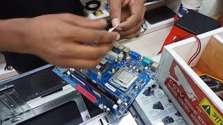 New PC setup Bangla । Create a new CPU । How to Assemble CPU Step by Step