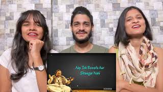 Nusrat Fateh Ali Khan- Saadagi To Hamari Zara Dekhiye | Shemaroo | WhatTheFam Reactions!!!