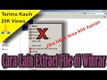 Cara Lain Merubah atau Meng Extract Winrar Menjadi File Biasa • Simple News Video