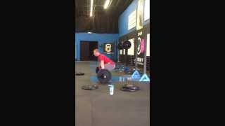 Josh Silvernail - 260# Snatch - PR - 4/22/14