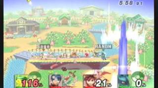 anonymous vs Game Over: Uchiha78 (Marth) and Sagemoon (Pit)