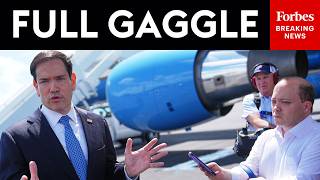 BREAKING NEWS: Marco Rubio Speaks To Reporters After Indictment Of Cuba's Raúl Castro