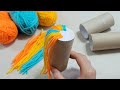 Amazing Idea! Transforms into useful items using discarded toilet tissue roll. DIY Upcycle Hack