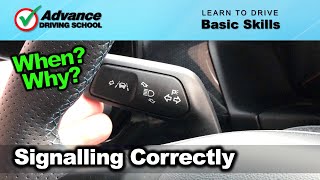 Signalling / Indicating Correctly | Basic Driving Skills