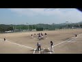 2016年ih ソフトボール 男子 2回戦 下妻第二（茨城）vs 東温（愛媛）①