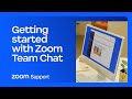 Getting started with Zoom Team Chat