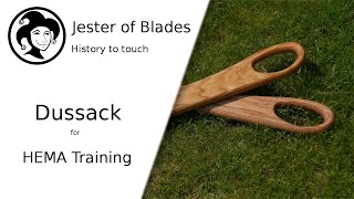 Making a wooden Dussack for HEMA training Meyer - Jester of Blades