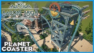 BARON 1898! Recreation from Efteling! Coaster Spotlight 298 #PlanetCoaster